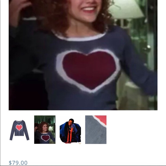 Brandy Melville Tops Pretties Venice Og Heart Baby Long Sleeve Top